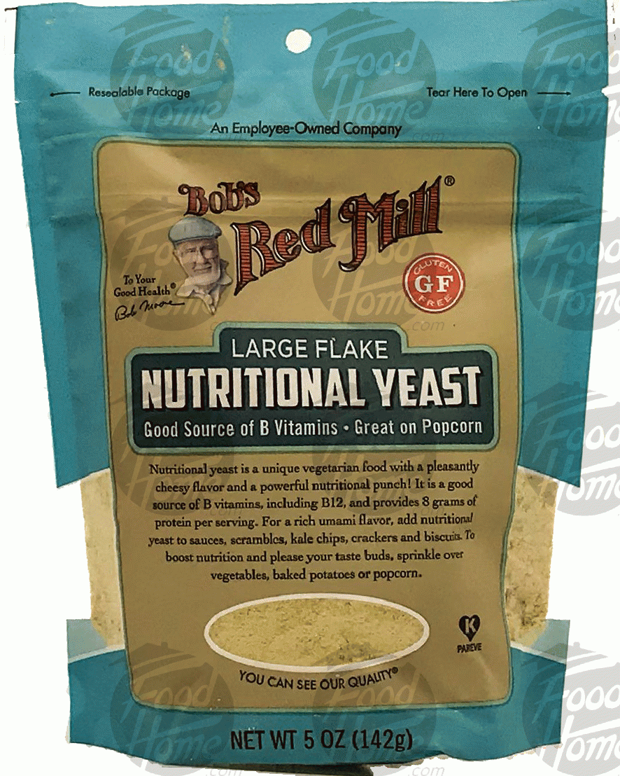 Bob's Red Mill  yeast, large flake nutritional, vegetarian food with a cheesy flavor Full-Size Picture